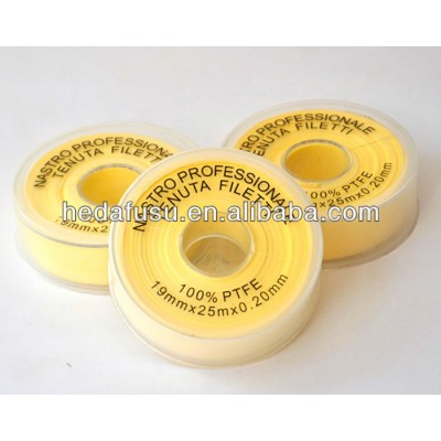 ptfe thread seal tape 100% PTFE; high quality high temperature for water pipe