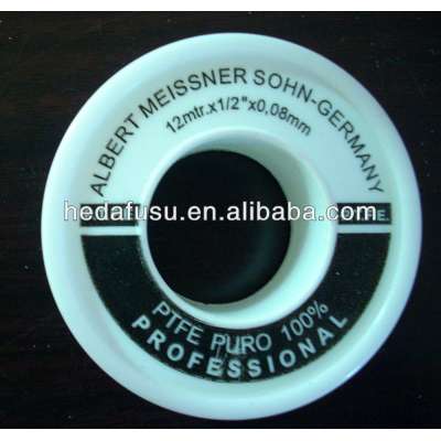 thread seal tape 100% PTFE high quality for gas water oil pipe