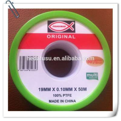 12mm 19mm high tape ,high quality for gas water oil pipe, tef tape export to Europe,Middle east, south America,